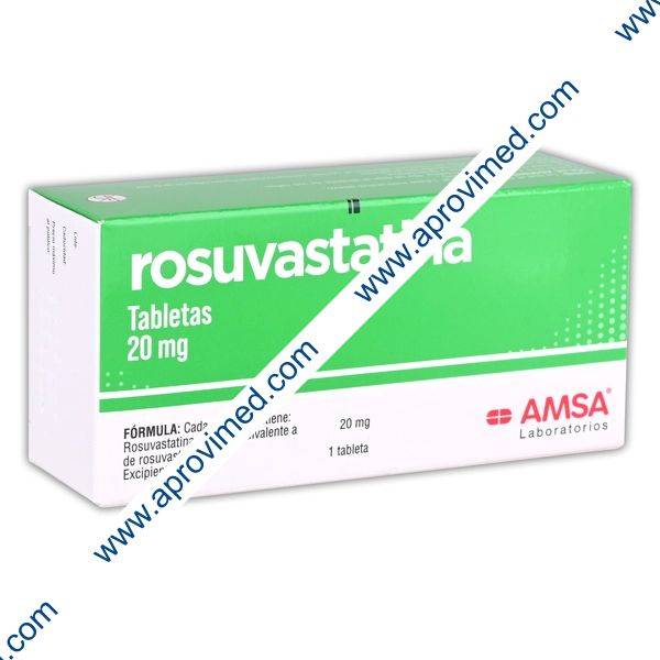 ROSUVASTATINA (Amsa) c/15 TABS. 20 MG.
