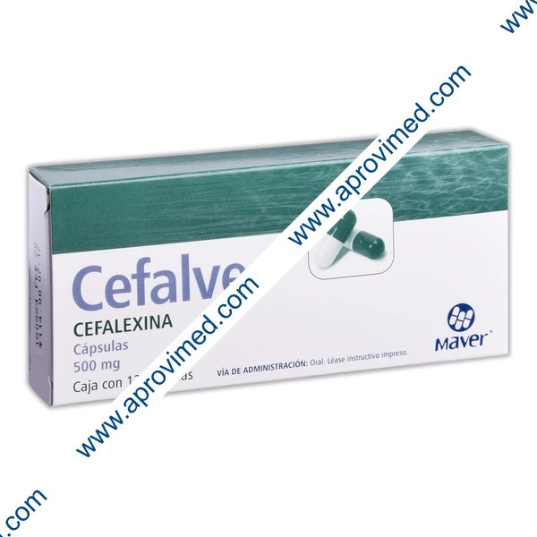 CEFALVER c/12 CAPS. 500 MG.