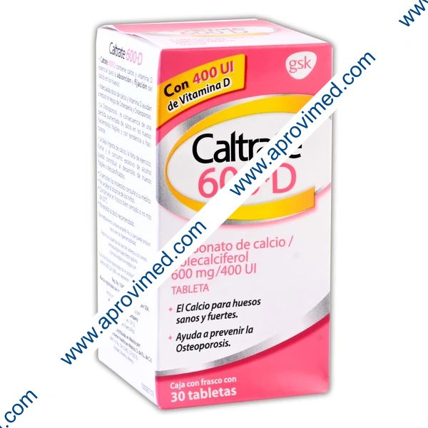 CALTRATE 600+D c/30 TABS. 600 MG/400 UI.