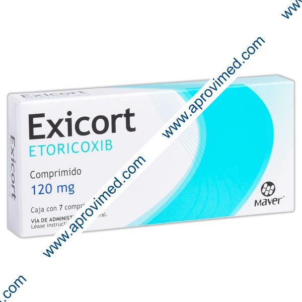 EXICORT c/7 COMPS. 120 MG.