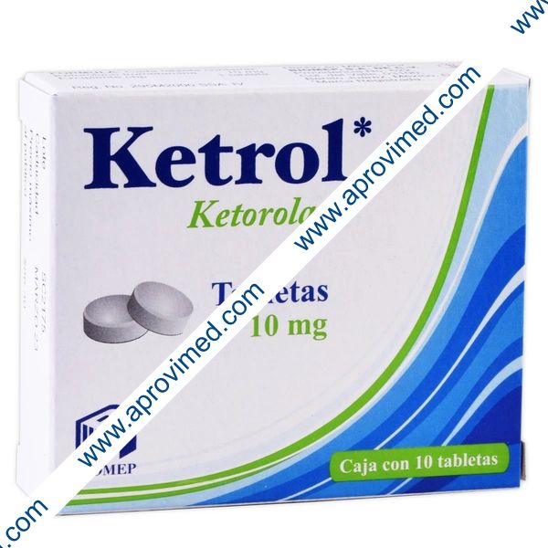 KETROL c/10 TABS. 10 MG.