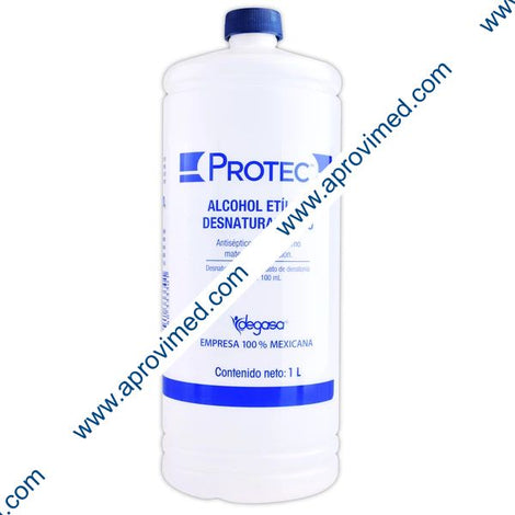 ALCOHOL ETÍLICO Desnaturalizado (Protec) 70% Fco. 1000 ML.