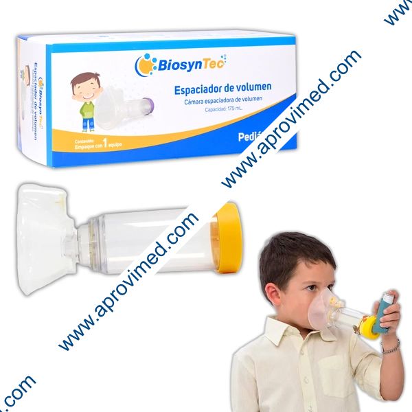 ESPACIADOR DE VOLUMEN (BiosynTec) PEDIÁTRICO Cap. 175 ML. Cja. c/1 Equipo.