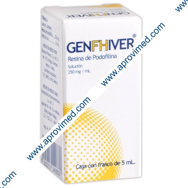 GENFHIVER SOL. Fco. 5 ML. 250 MG/1 ML.