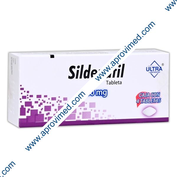 SILDENAFIL (Ultra) c/4 TABS.  50 MG.