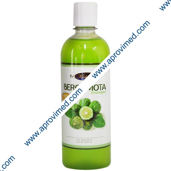SHAMPOO DE BERGAMOTA (Karla Di) 500 ML.