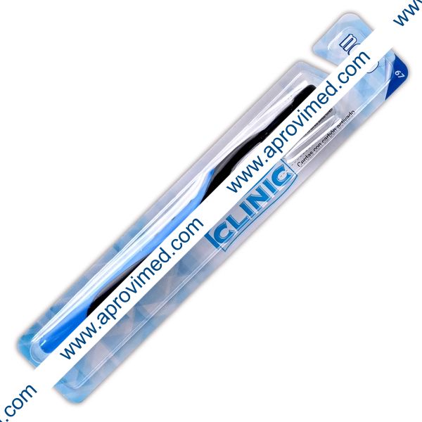CEPILLO DENTAL (Clinic) NANO 67 c/Carbón Activado Blister c/1 Pza.