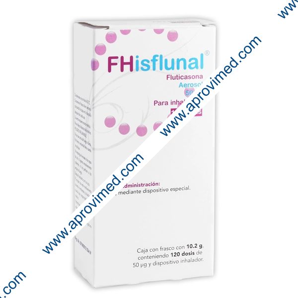 FHISFLUNAL AEROSOL p/Inhalación c/120 DOSIS 50 MCG.
