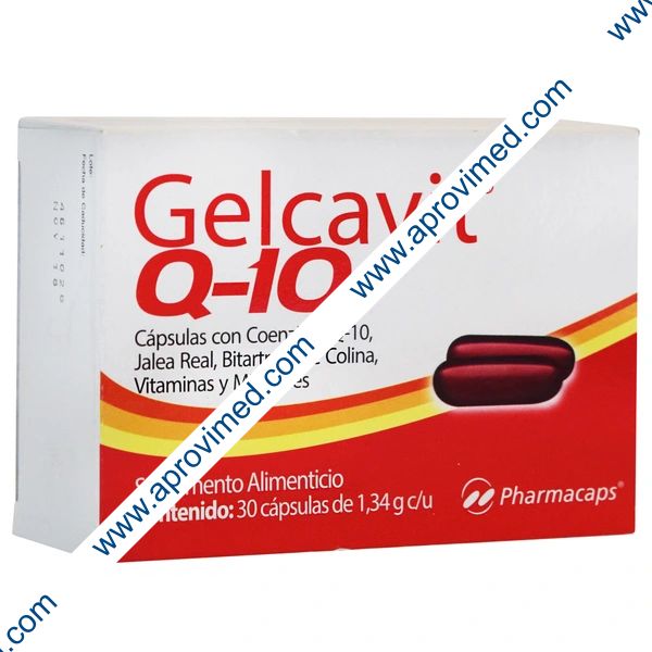 GELCAVIT Q-10 c/30 CAPS. 1.34 G.