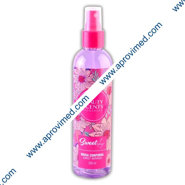 BEAUTY SCENTS SWEET BERRYS Brisa Corporal Fco. c/250 ML.