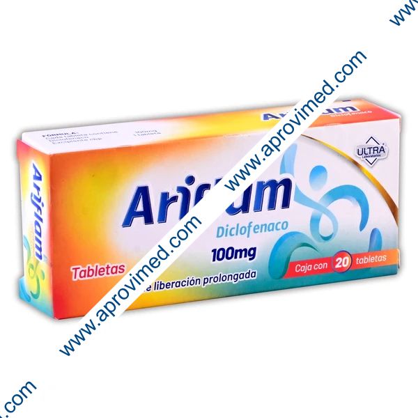 ARIFLAM c/20 TABS. L.P. 100 MG.