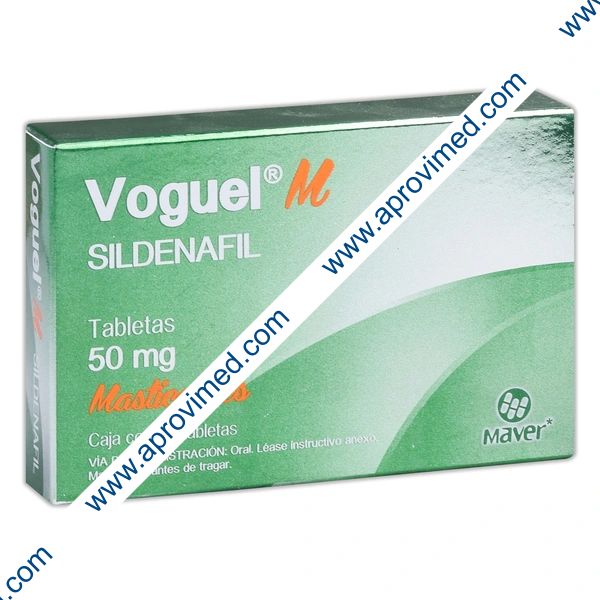 VOGUEL-M c/4 TABS. Masticables 50 MG.