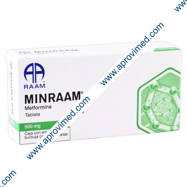 MINRAAM c/30 TABS. 500 MG.