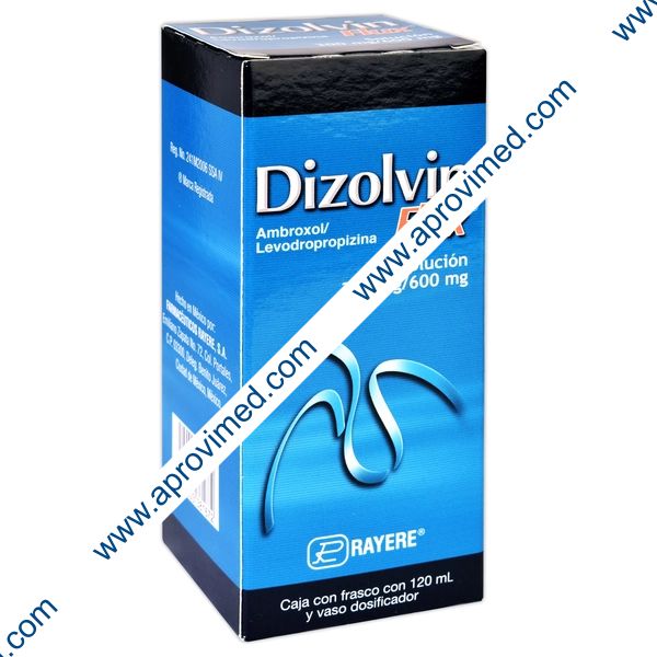 DIZOLVIN FLUX SOL. Fco. 120 ML. 300-600 MG/100 ML.