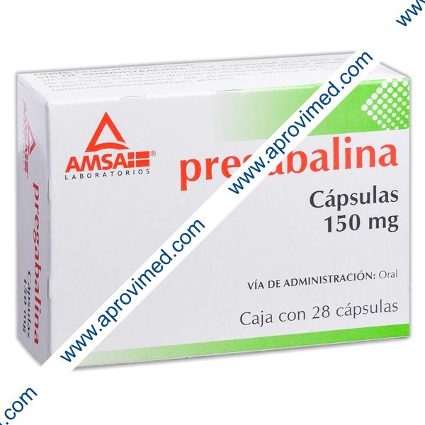 PREGABALINA (Amsa) c/28 CAPS. 150 MG.