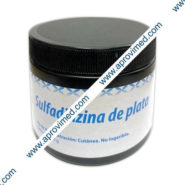 SULFADIAZINA DE PLATA (Schoen) CREMA 1% Tarro c/375 G.