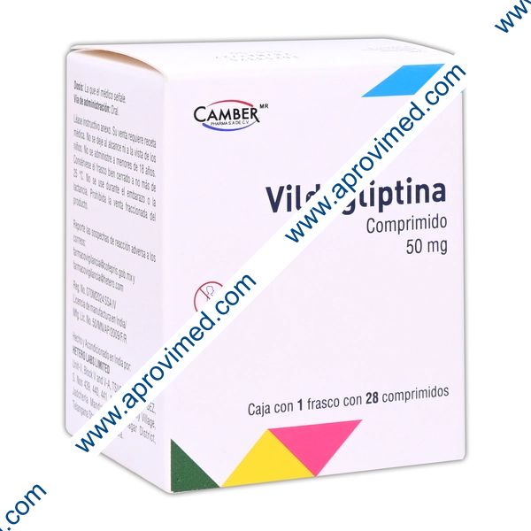 VILDAGLIPTINA (Camber) c/28 COMPS. 50 MG.