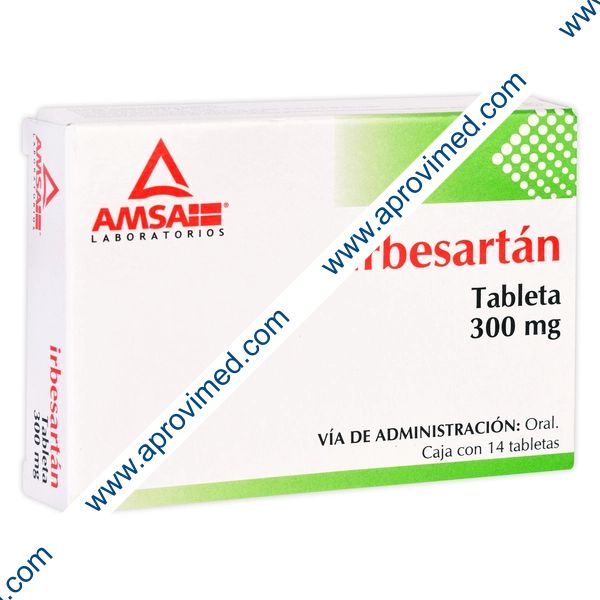 IRBESARTÁN (Amsa) c/14 TABS. 300 MG.