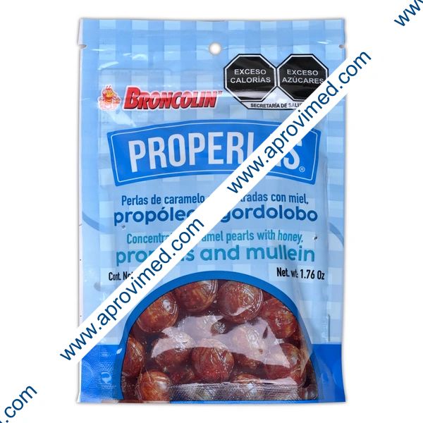 PROPERLAS Sab. Propóleo y Gordolobo BOLSA c/50 G.