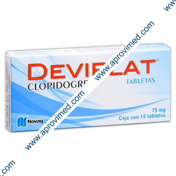 DEVIPLAT c/14 TABS. 75 MG.