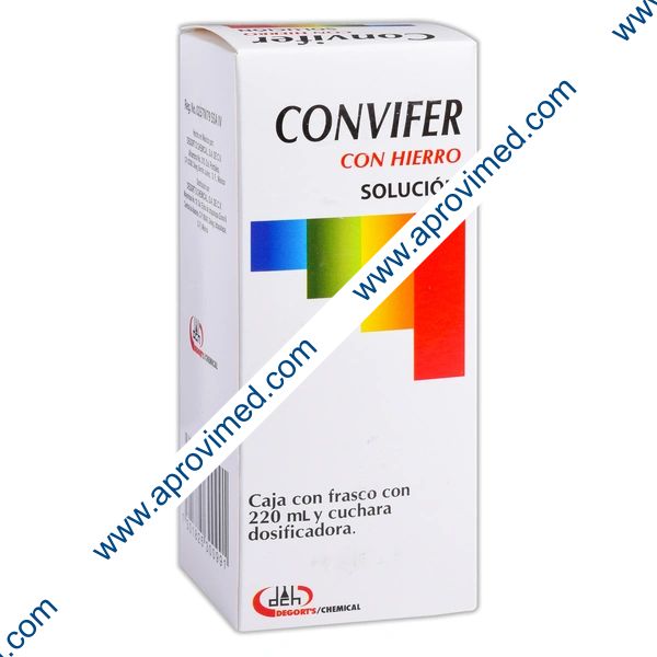 CONVIFER c/HIERRO SOL. Fco. 220 ML