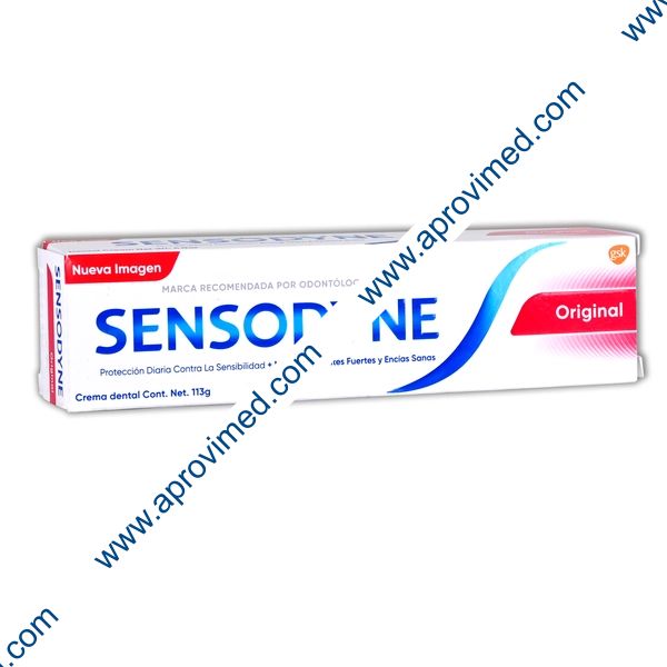 SENSODYNE ORIGINAL Crema Dental Tubo c/113 G.