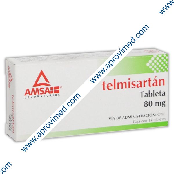 TELMISARTÁN (Amsa) c/14 TABS. 80 MG. - REMATE
