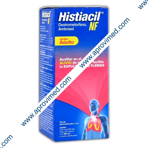 HISTIACIL NF JARABE Adulto Fco. 150 ML. 225-225 MG/100 ML.