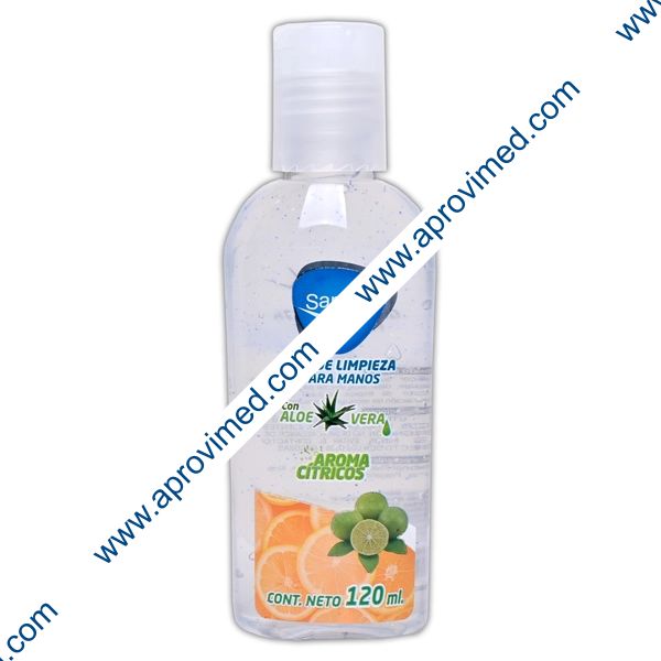 GEL ANTIBACTERIAL p/MANOS (Sanax) Fco. c/120 ML.
