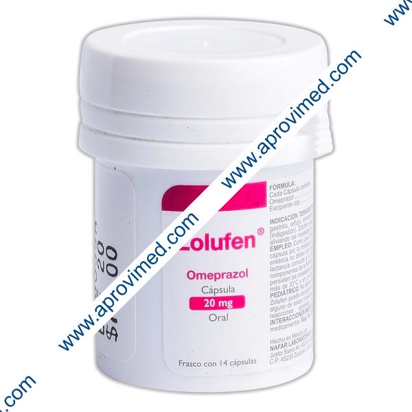 ZOLUFEN c/ 14 CAPS. 20 MG.