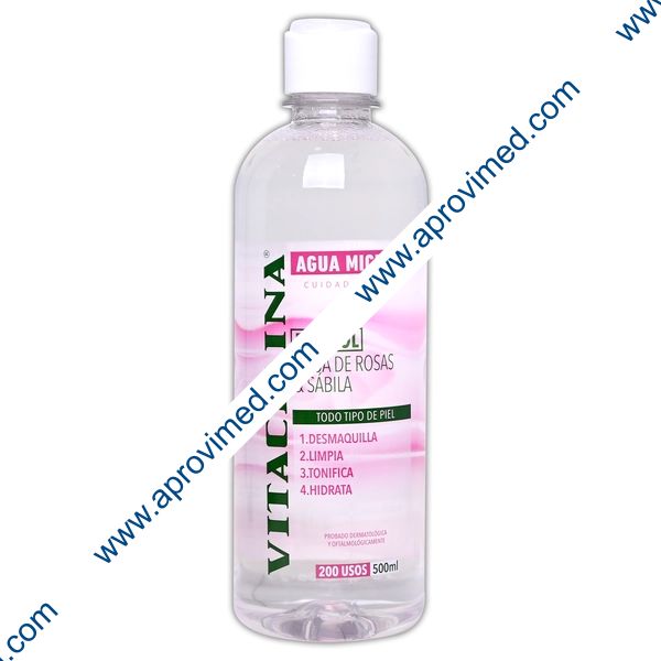 VITACILINA AGUA MICELAR Cuidado Facial Fco. 500 ML.