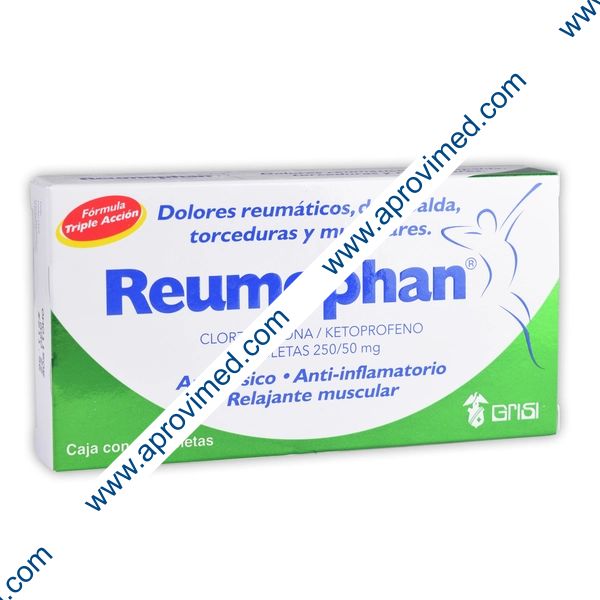 REUMOPHAN c/20 TABS. 250/50 MG.