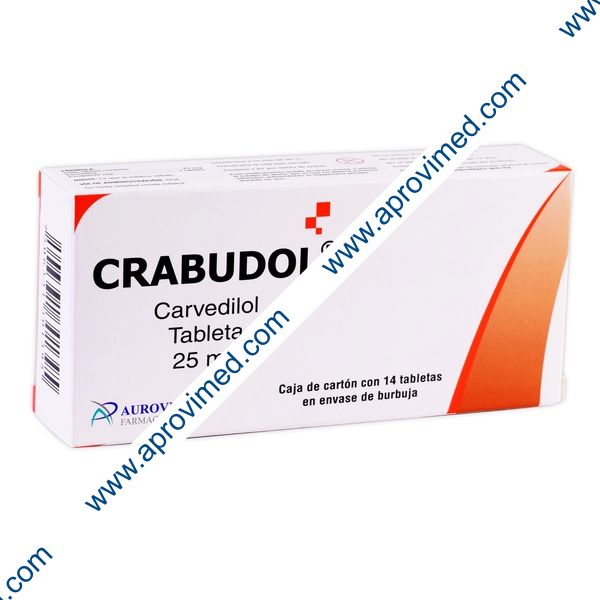 CRABUDOL c/14 TABS. 25 MG.