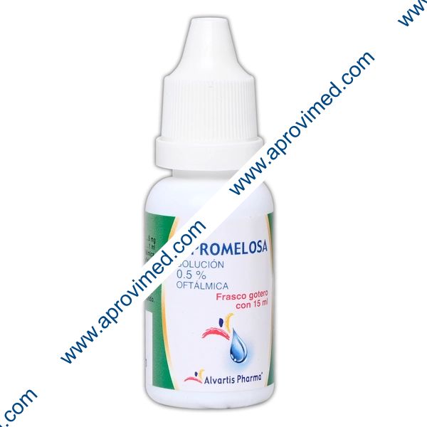 HIPROMELOSA (Alvartis) Sol. Oftálmica 0.5% Fco. Gotero 15 ML.