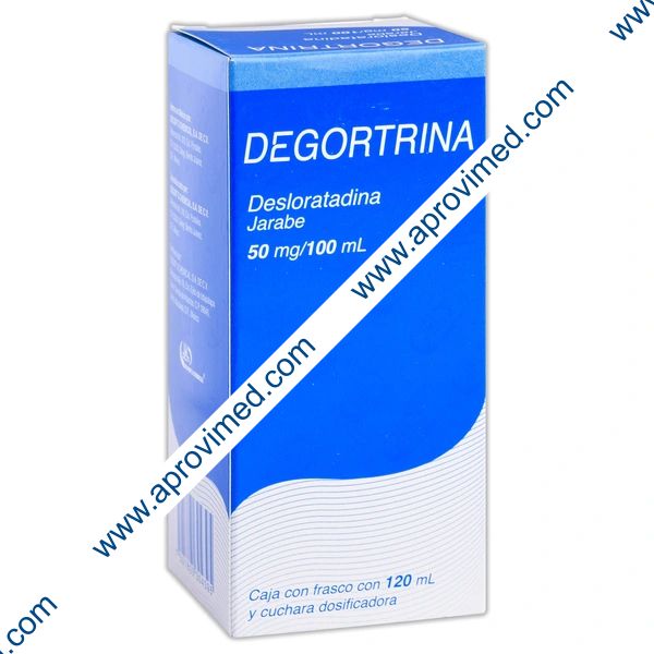 DEGORTRINA JARABE Fco. 120 ML. 50 MG/100 ML.