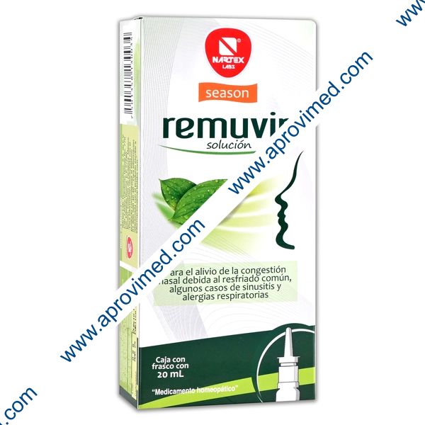 REMUVIN Sol. Nasal Fco. Atomizador 20 ML.