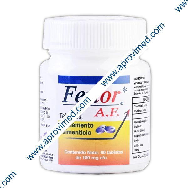 FERLOR A.F. c/60 TABS. 180 MG.