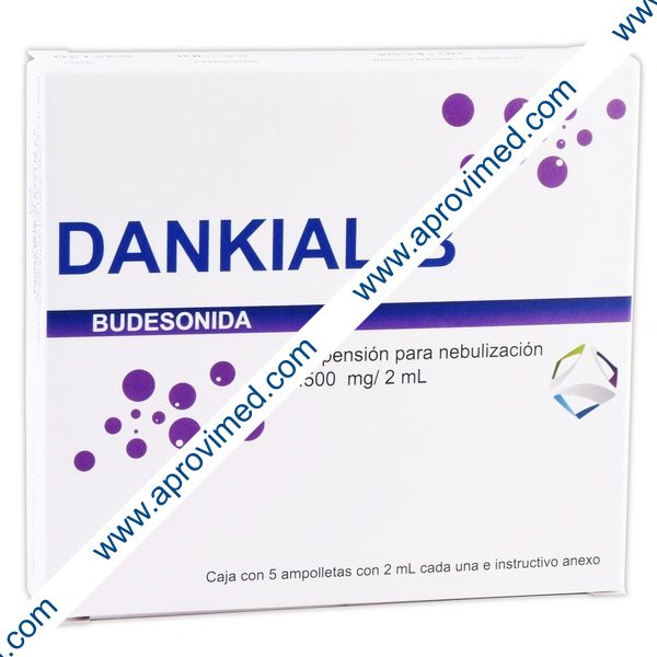 DANKIAL-B SUSP. p/Nebn. c/5 AMPTAS. 0.500 MG/2 ML.