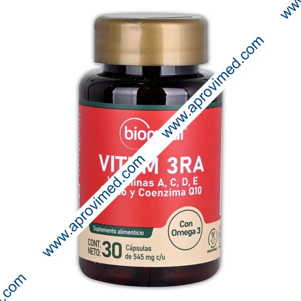 VITEM 3RA c/30 CAPS. 545 MG.
