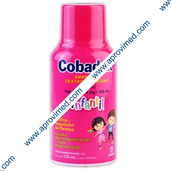 COBADEX SOL. Infantil Fco. 120 ML. 150-113 MG/100 ML.