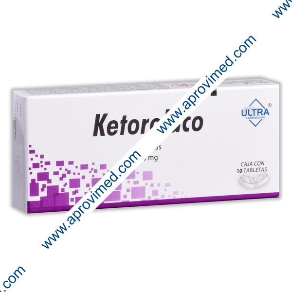 KETOROLACO (Ultra) c/10 TABS. 10 MG.