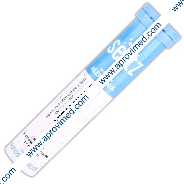 VITAMINA E (Seltz) Tubo c/14 TABS. EFERVS. Sab. Ftos. Cítricos 6.0 G.