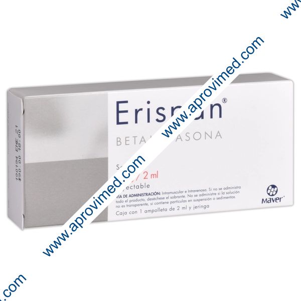 ERISPAN Sol. Iny. c/1 AMPTA. 8 MG/2 ML. y Jeringa.