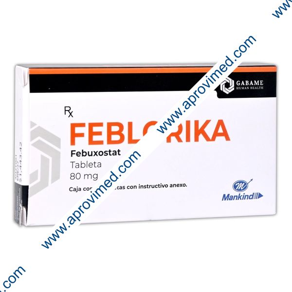FEBLORIKA c/14 TABS. 80 MG.
