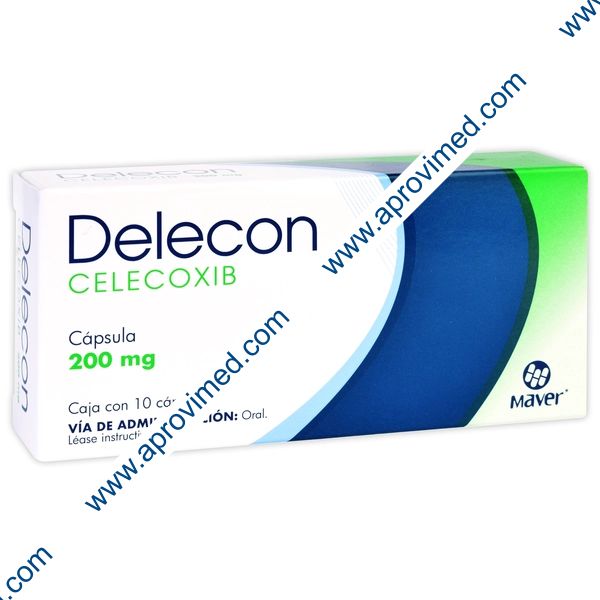 DELECON c/10 CAPS. 200 MG.