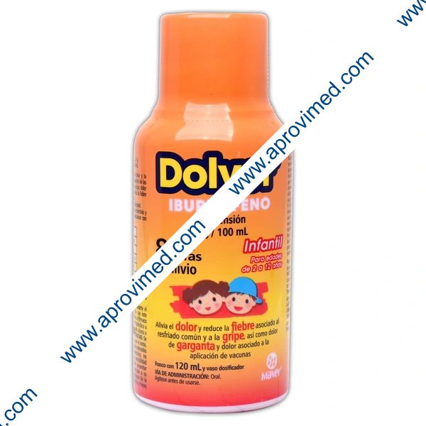 DOLVER SUSP. INFANTIL Fco. 120 ML. 2 G/100 ML.