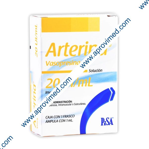 ARTERINA Sol. Iny. c/1 FCO. AMP. 20 UI/1 ML.