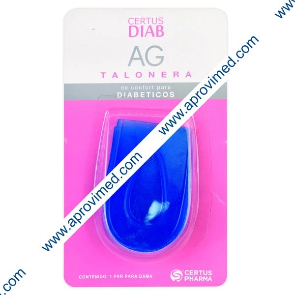 CERTUS DIAB AG TALONERA p/Dama Blister c/1 Par.