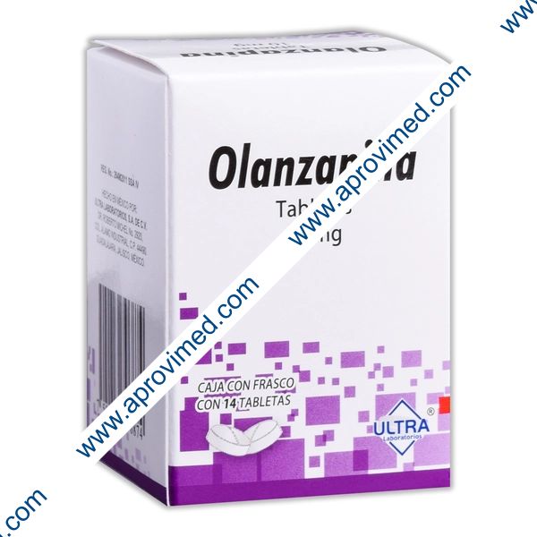 OLANZAPINA (Ultra) c/14 TABS. 10 MG.