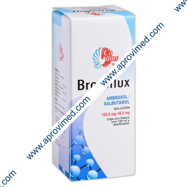 BROSOFLUX SOLUCIÓN Fco. 120 ML. 150-40 MG/100 ML.